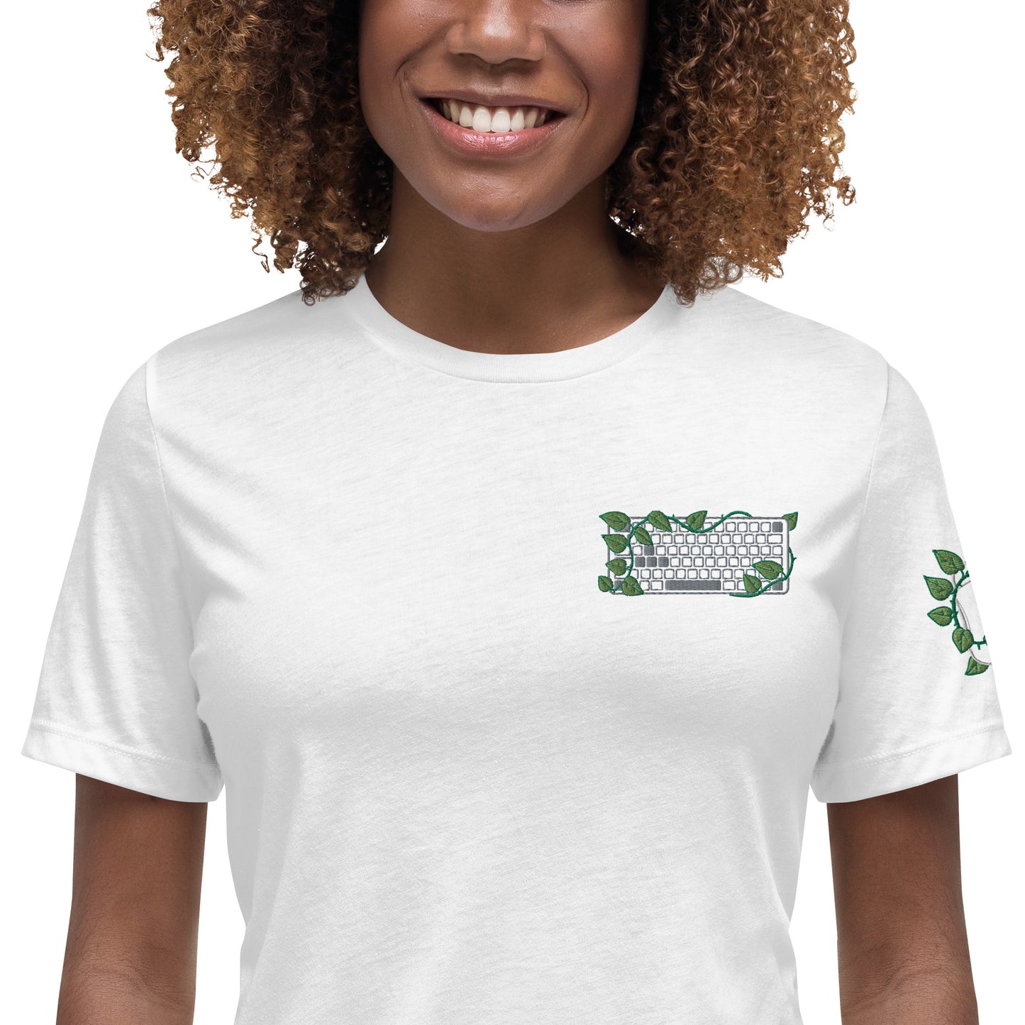 PC Gamer Embroidered Women's T-Shirt