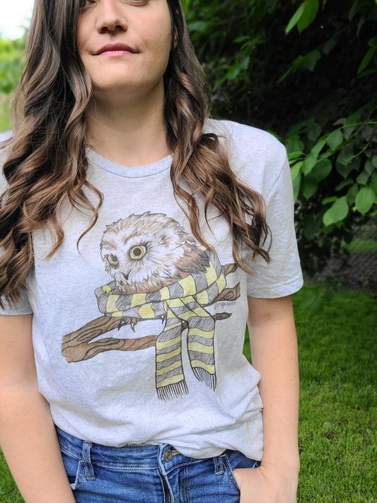 LOYAL OWL SCARF TEE