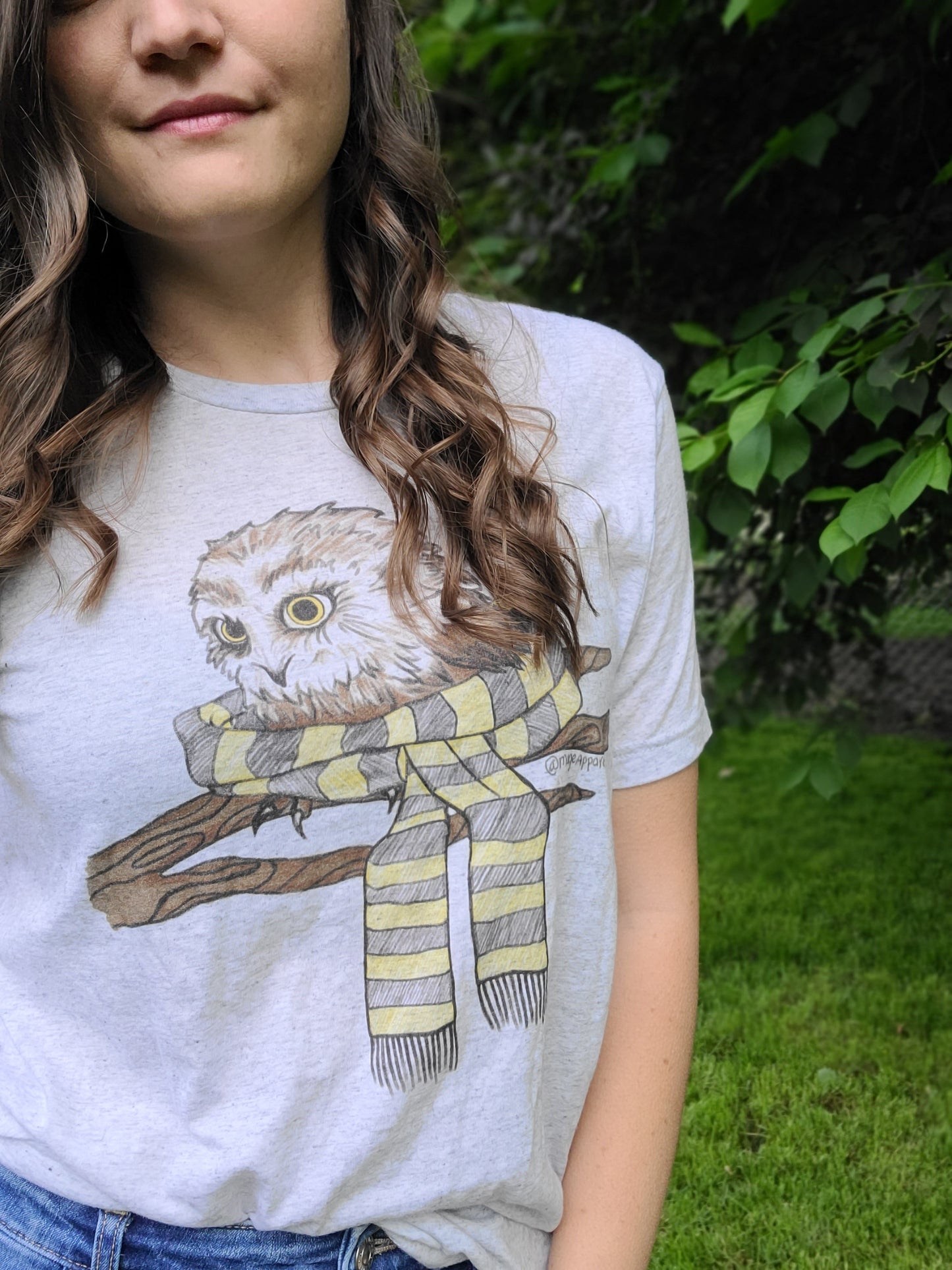 LOYAL OWL SCARF TEE