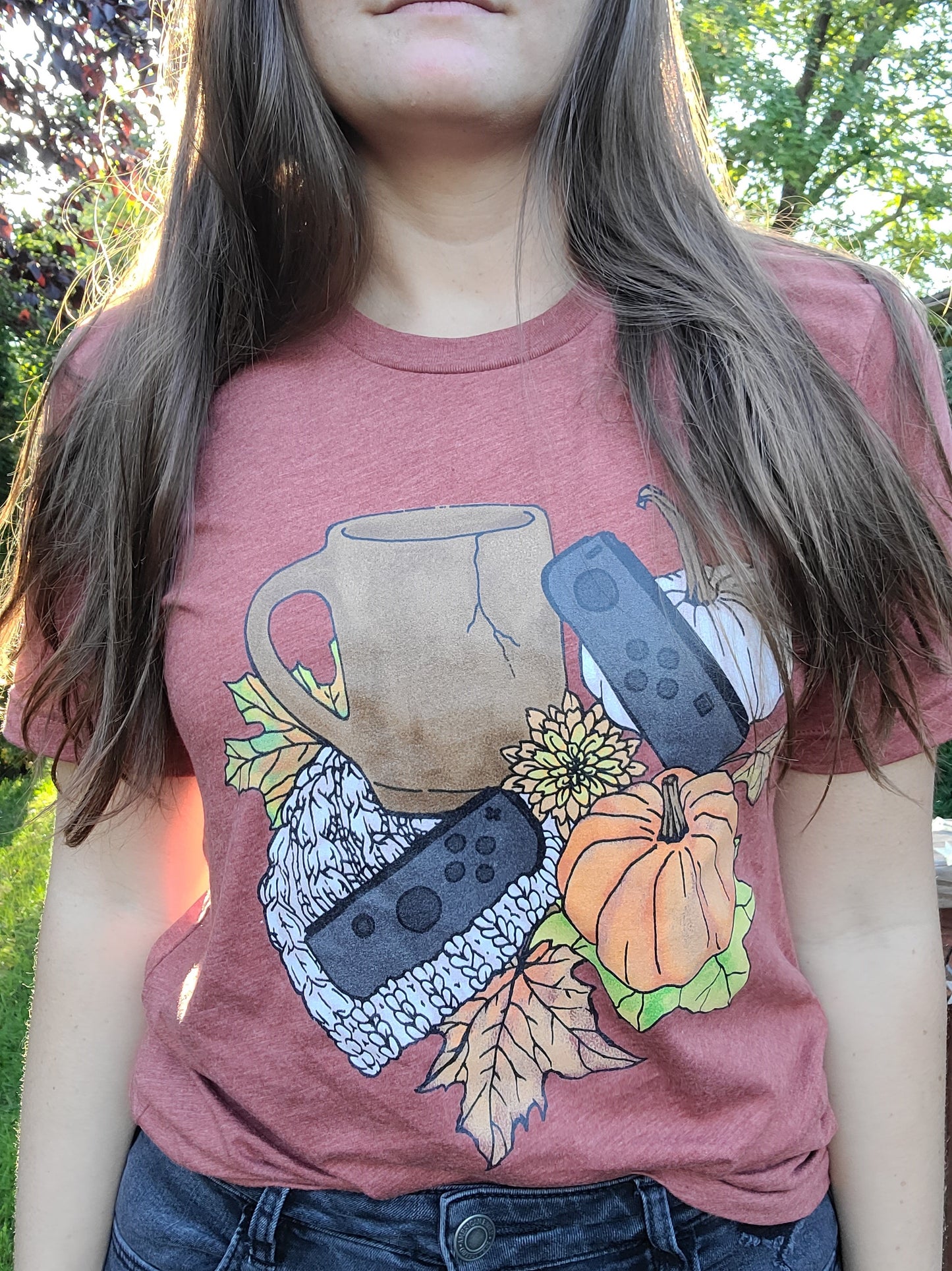 Cozy Gaming Fall T-Shirt