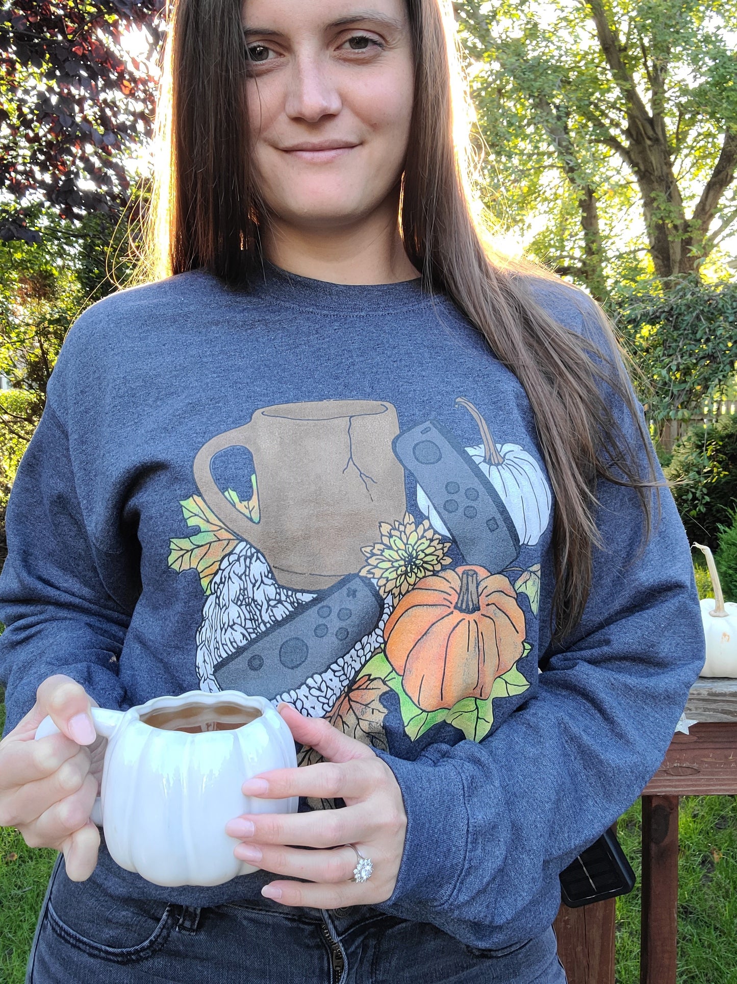 COZY FALL GAMING SWEATSHIRT