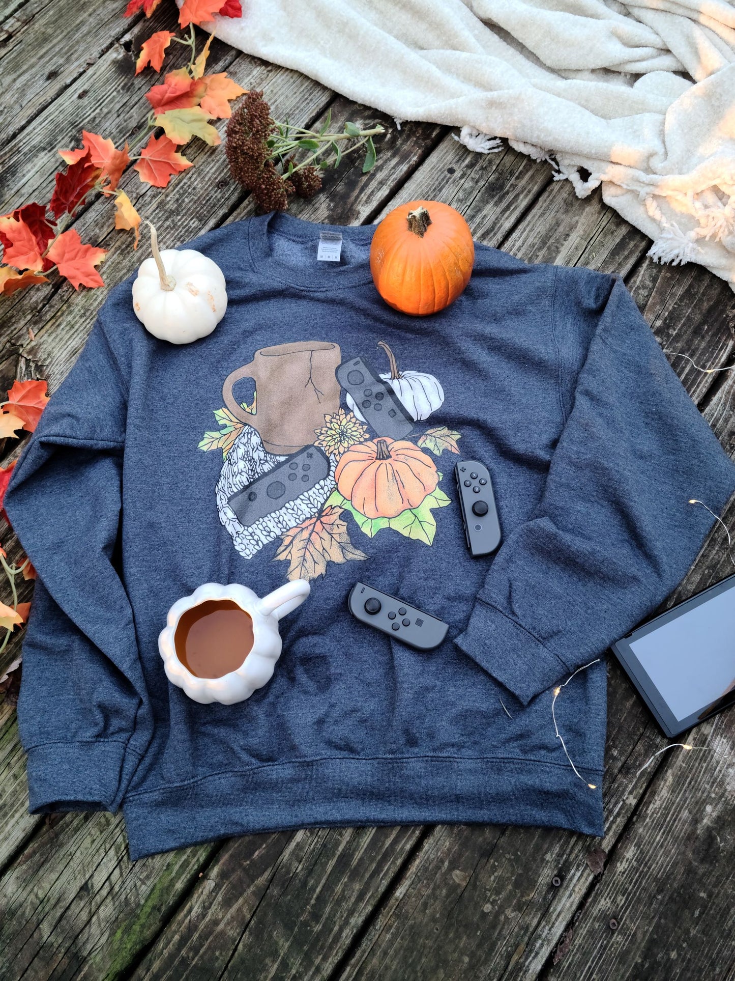 COZY FALL GAMING SWEATSHIRT