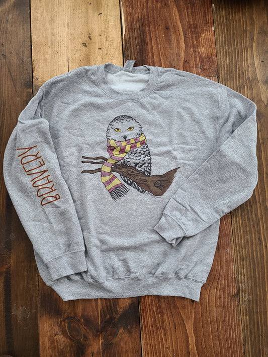 BRAVERY OWL SWEATSHIRT