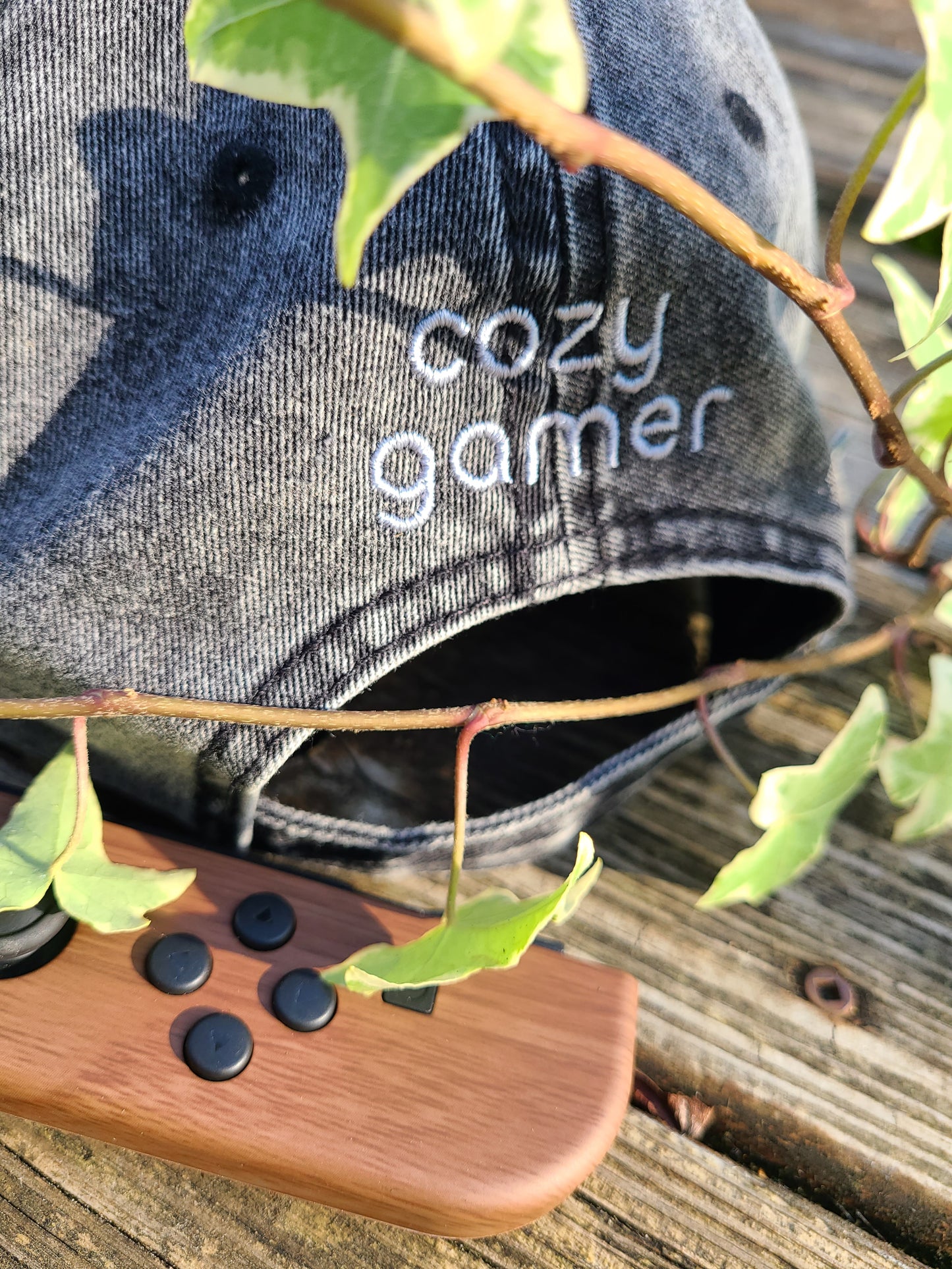 Controller Leaf Denim Cap