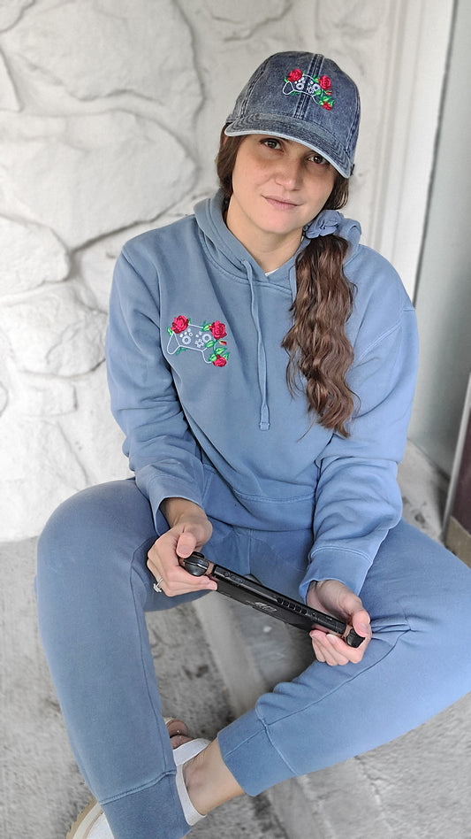 Controller Floral Hoodie