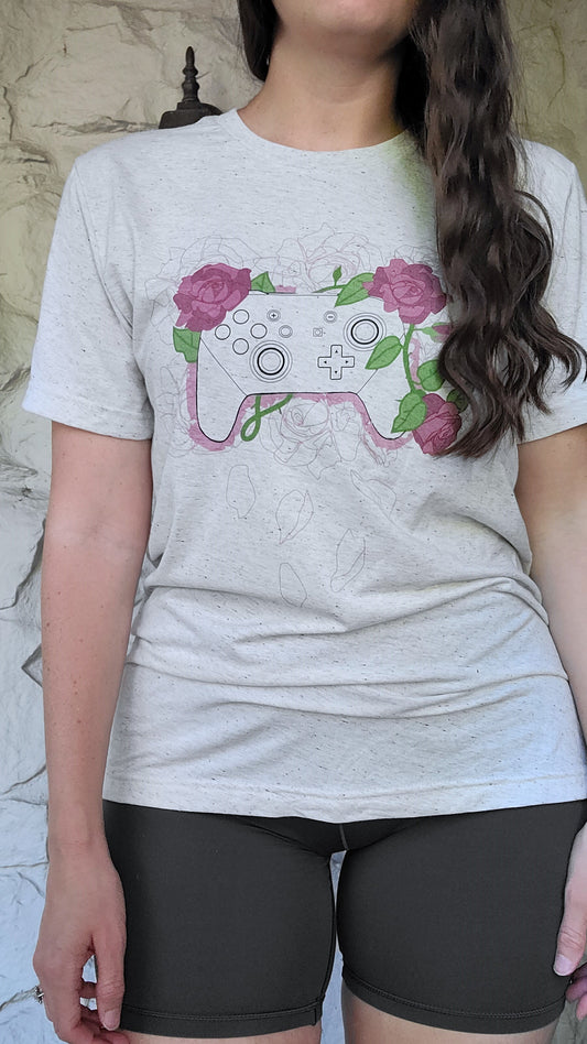 CONTROLLER FLORAL TEE