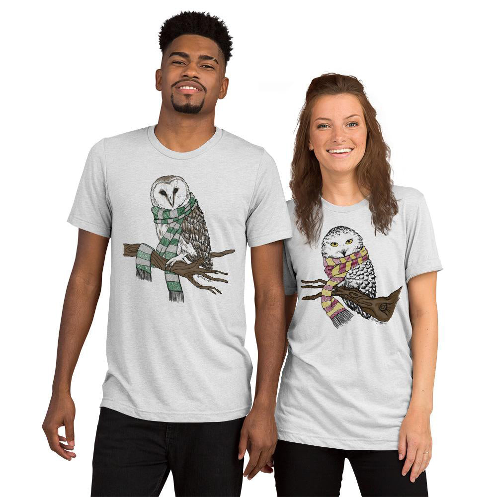 CUNNING OWL SCARF TEE