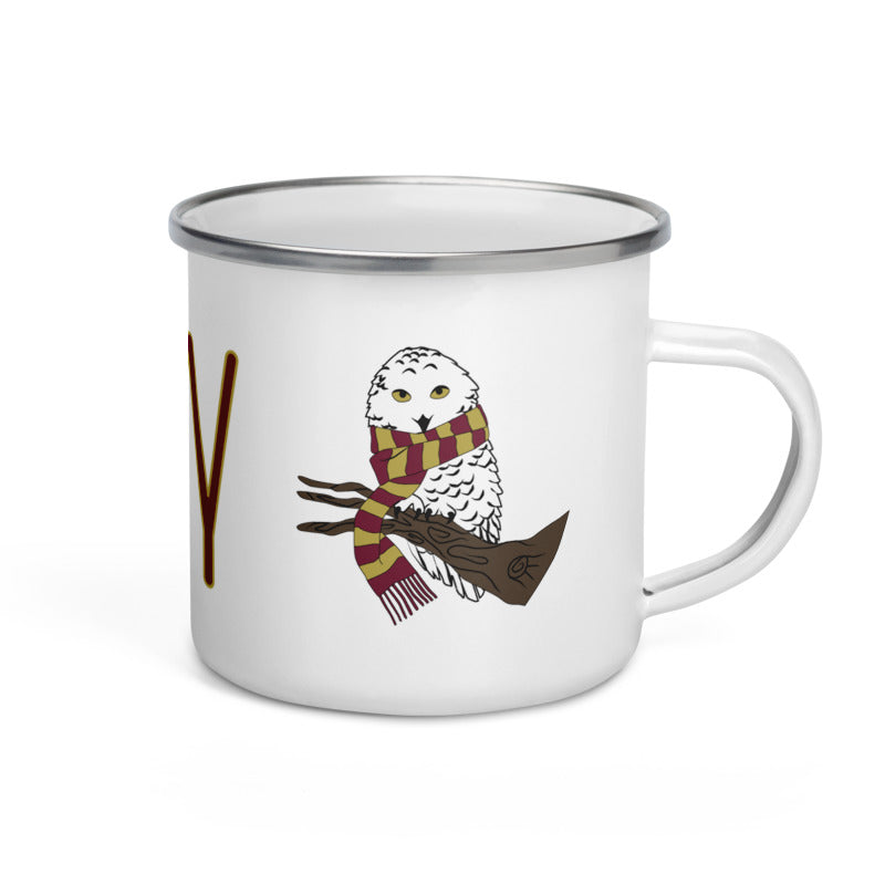 BRAVERY OWL CAMP MUG