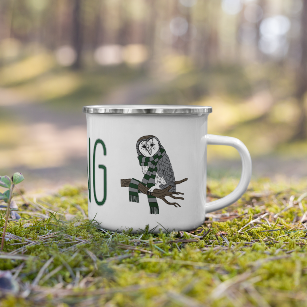 CUNNING OWL CAMP MUG