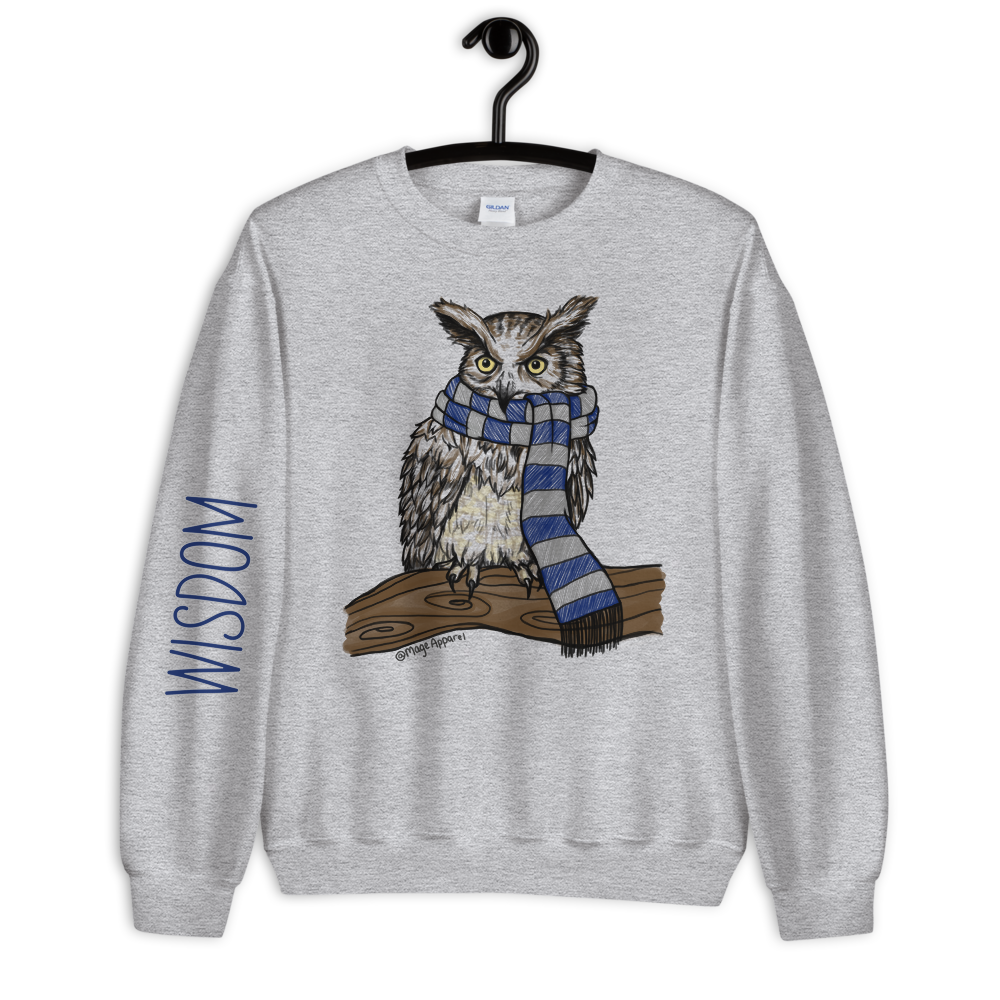 WISDOM OWL SWEATSHIRT