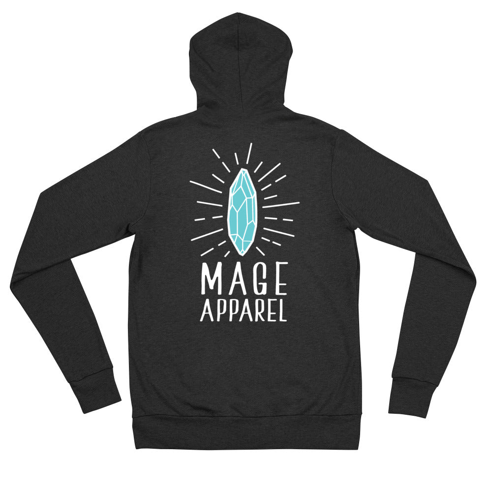 MAGE APPAREL LIGHTWEIGHT ZIP HOODIE