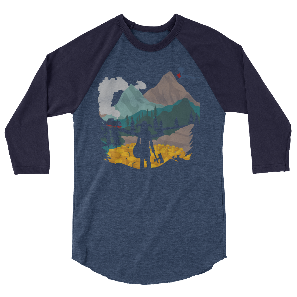 MODS EVERYWHERE RAGLAN SHIRT