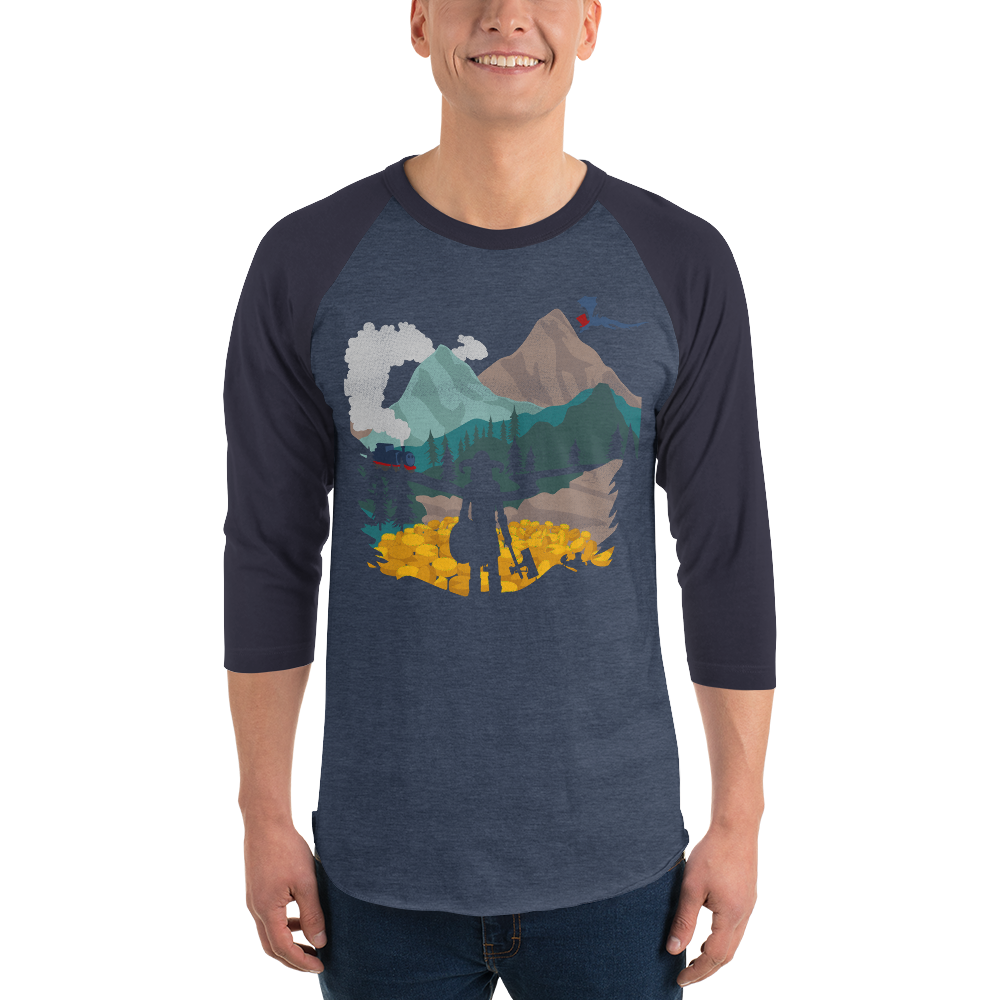 MODS EVERYWHERE RAGLAN SHIRT