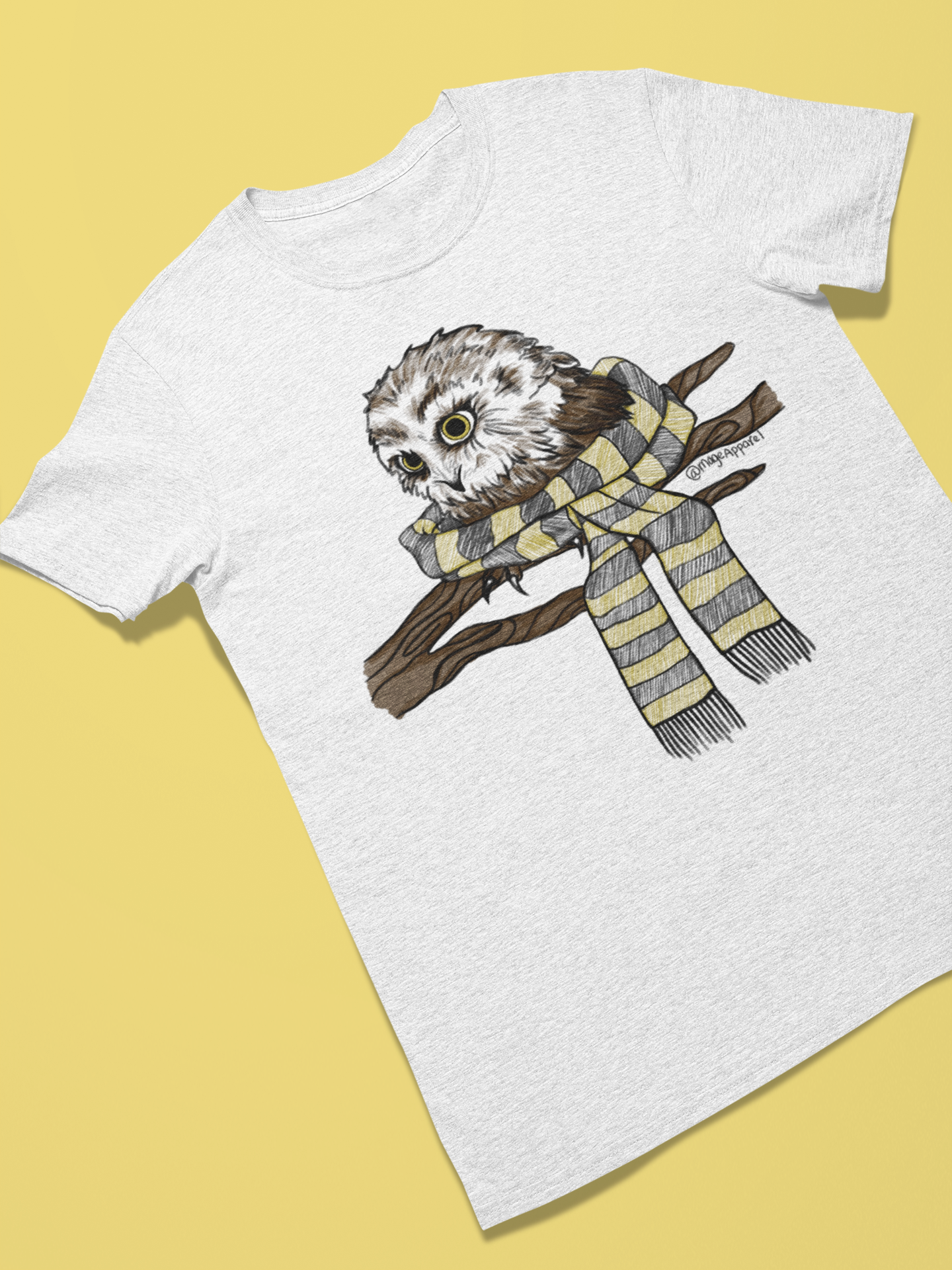 LOYAL OWL SCARF TEE