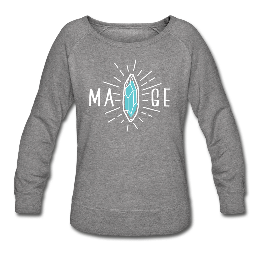 CRYSTAL MAGE SWEATSHIRT - heather gray