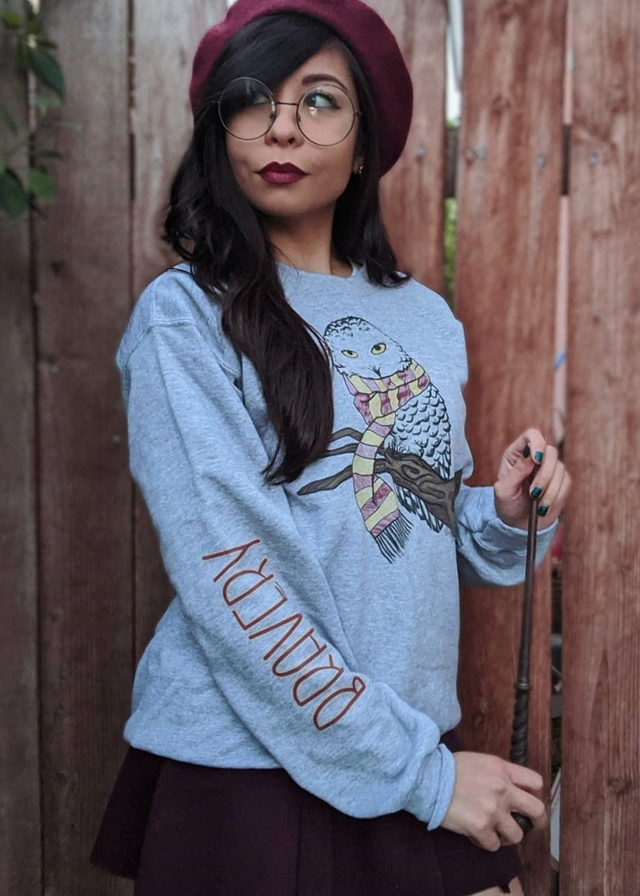 BRAVERY OWL SWEATSHIRT