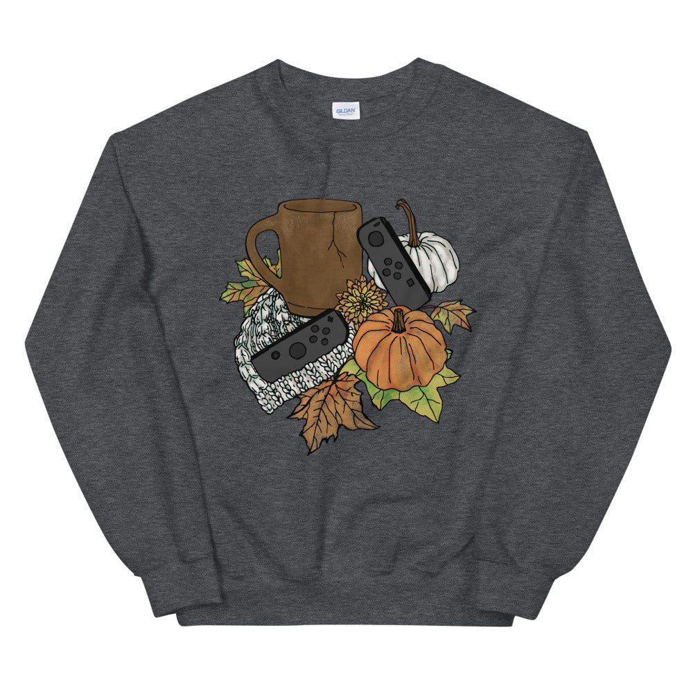 COZY FALL GAMING SWEATSHIRT