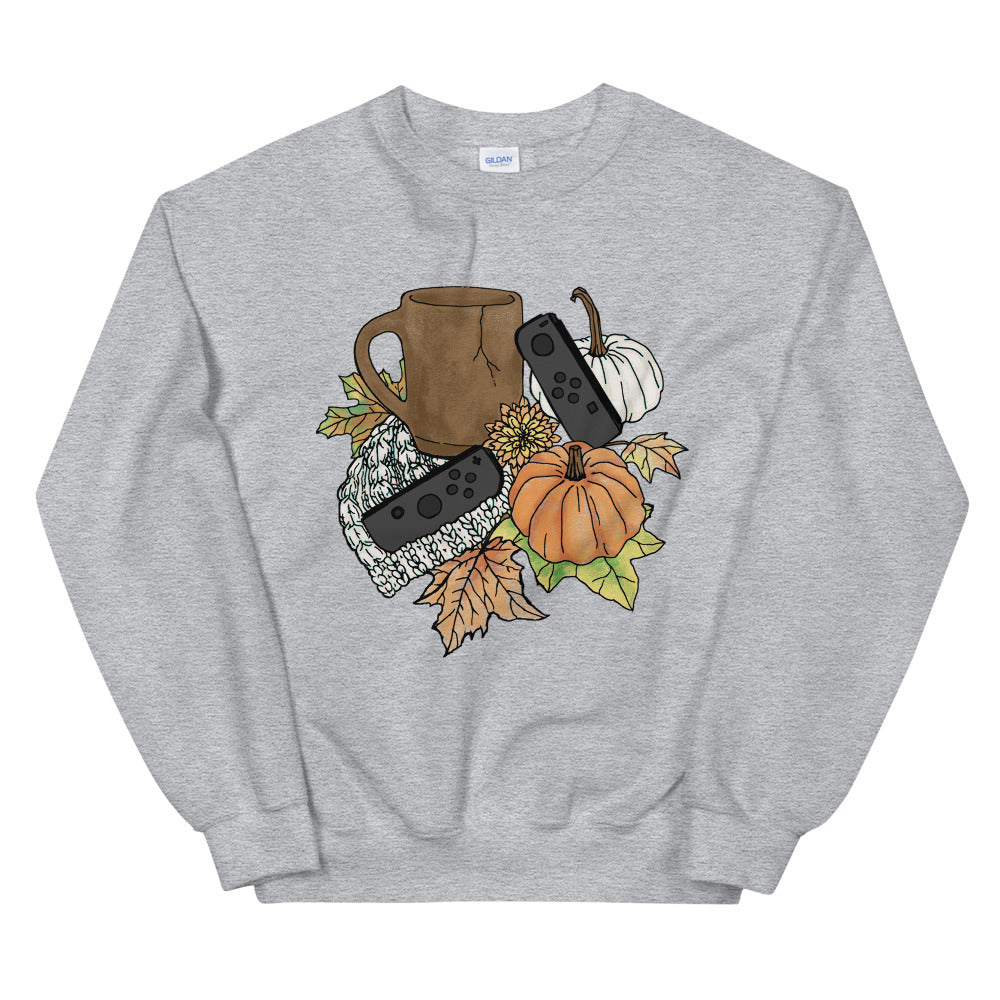 COZY FALL GAMING SWEATSHIRT