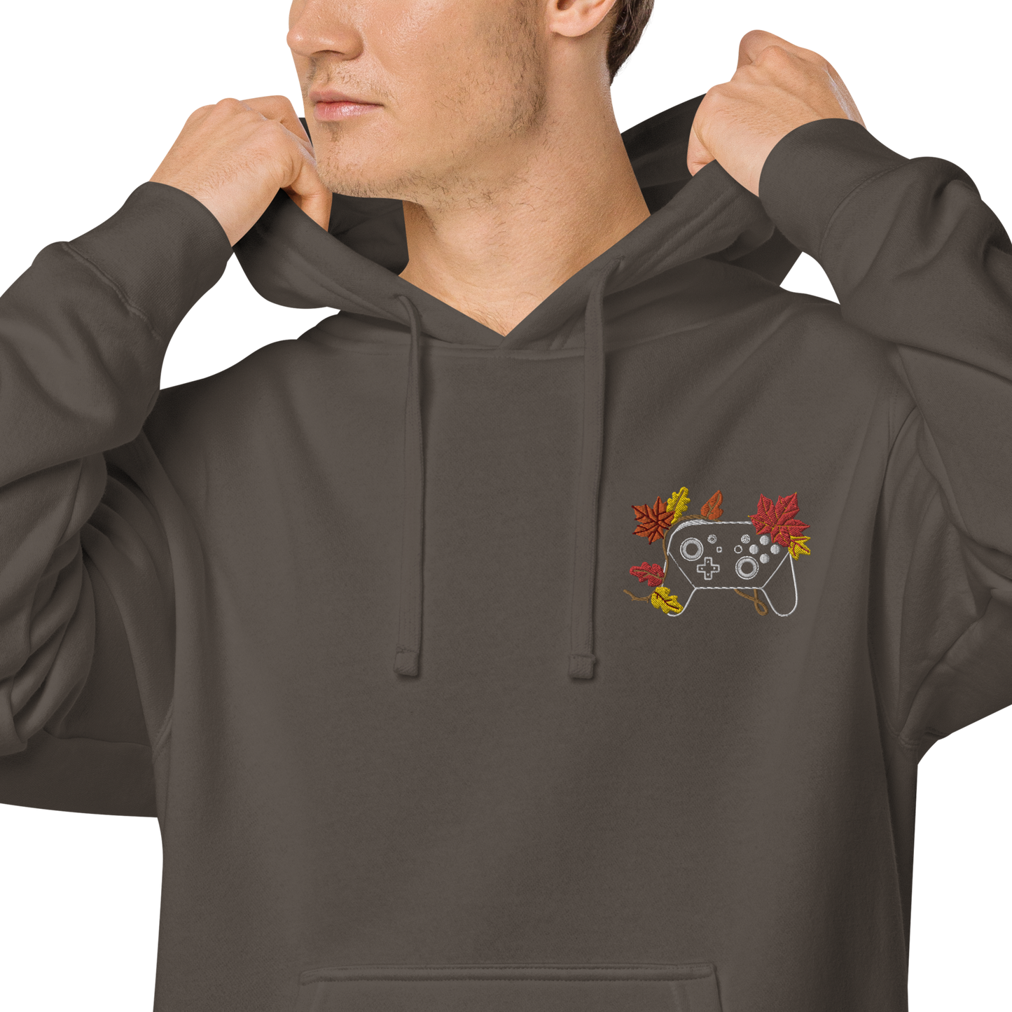 Fall Controller Leaf Hoodie