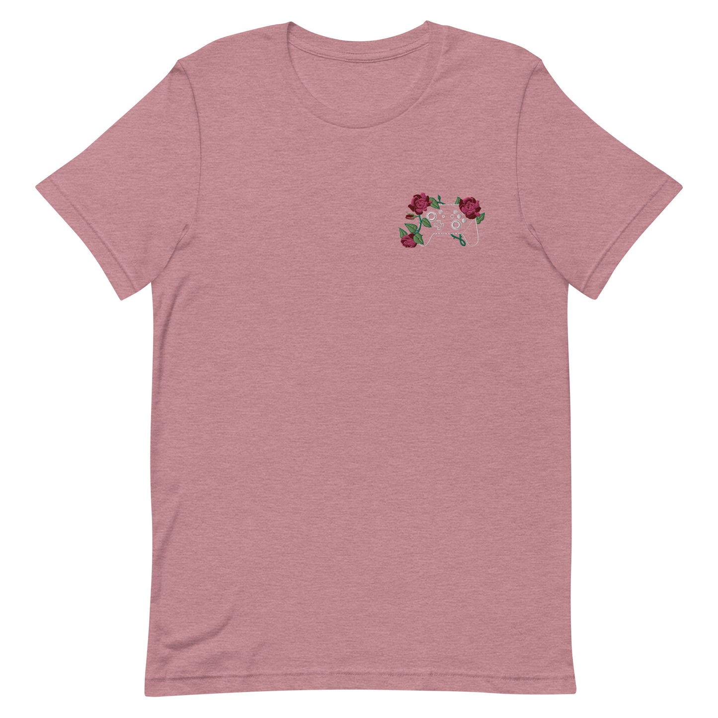 Floral Controller Embroidered Tee