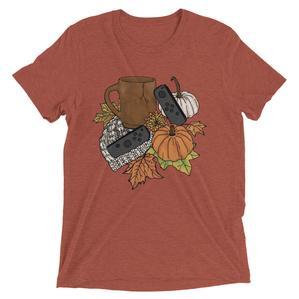 Cozy Gaming Fall T-Shirt