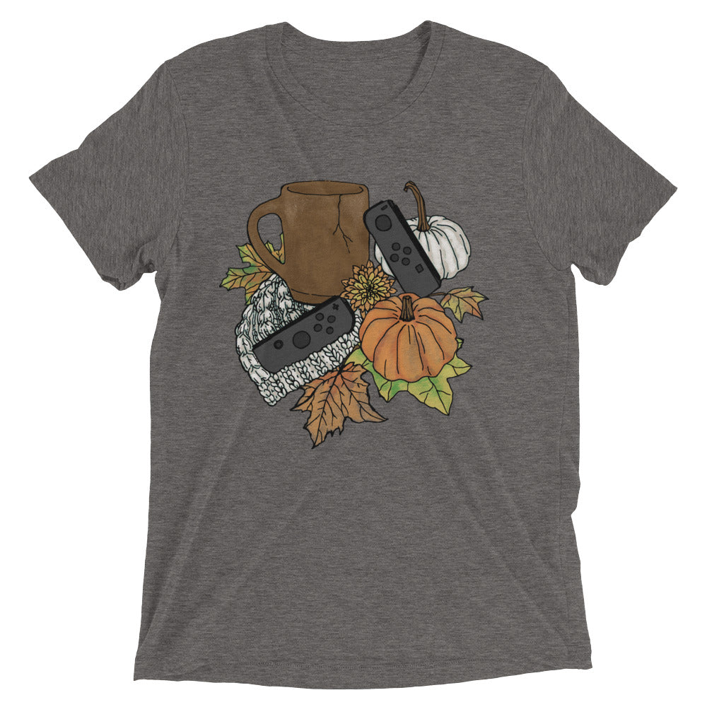 Cozy Gaming Fall T-Shirt