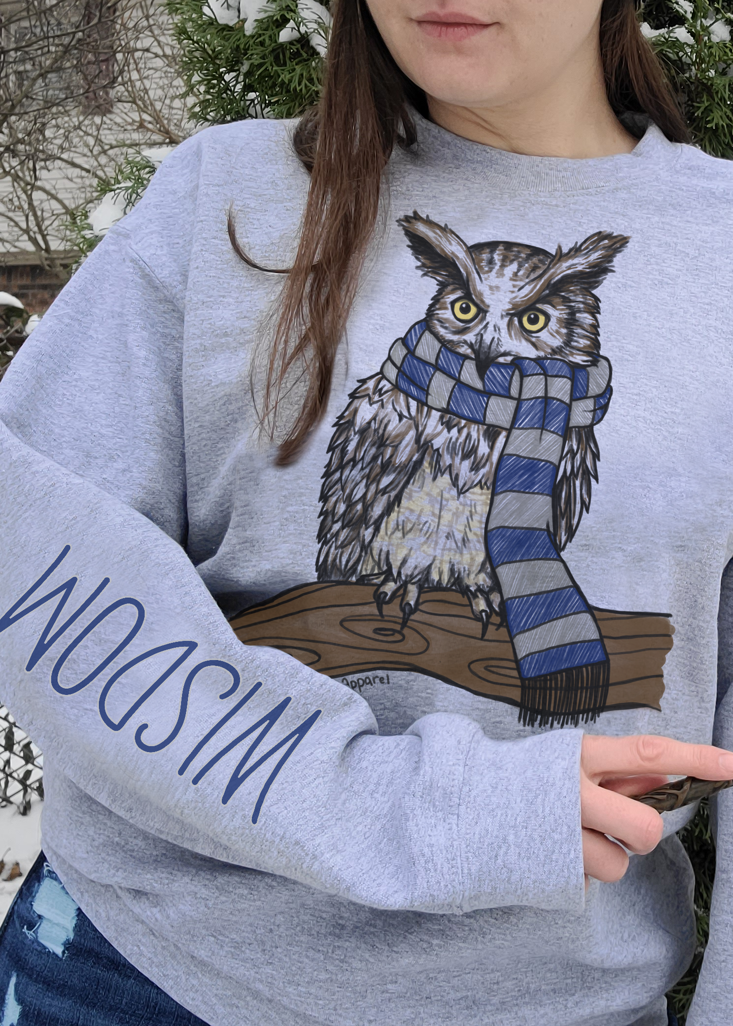 WISDOM OWL SWEATSHIRT